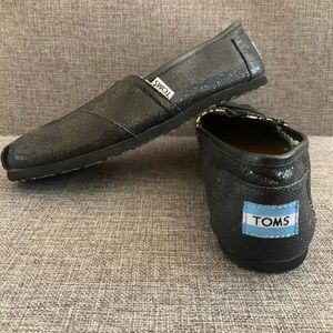 TOMS Black sparkling shoes